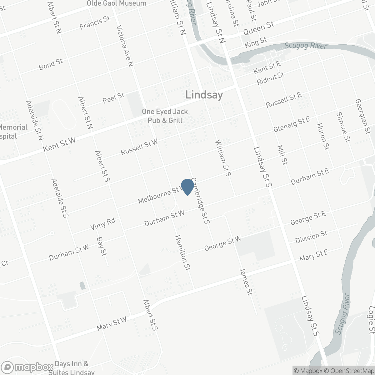 51 MELBOURNE STREET W, Lindsay, Ontario K9V 2S9